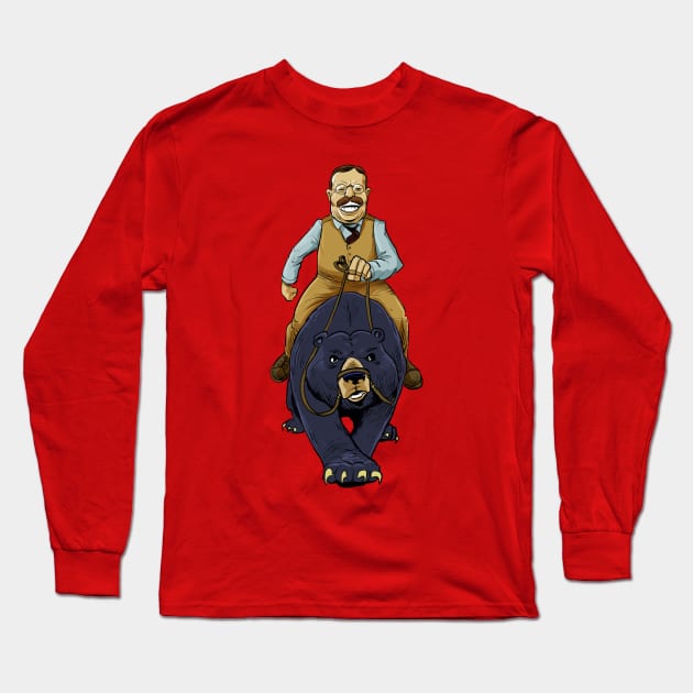 teddy and his bear Long Sleeve T-Shirt by bkkiller3000